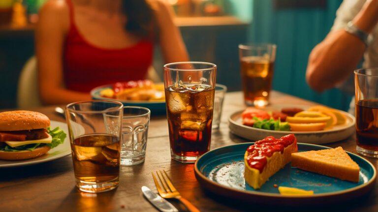 Illustration de l'impact des habitudes alimentaires sur la santé du foie.